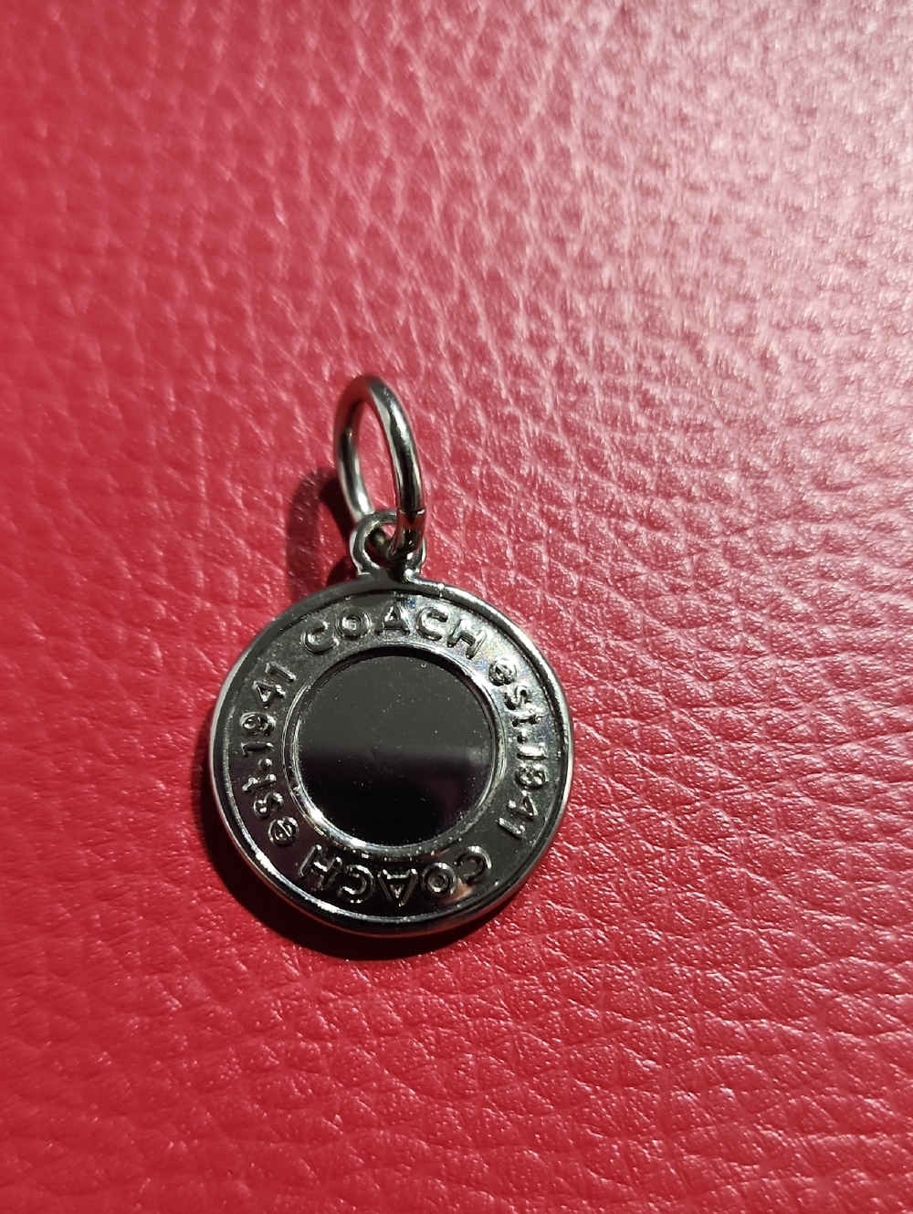 Original Vintage Coach Logo Purse Brass Charm Pendant Coach